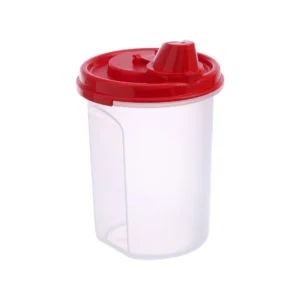 Tupperware Oil Container Magic Flow 440 ml (Red)